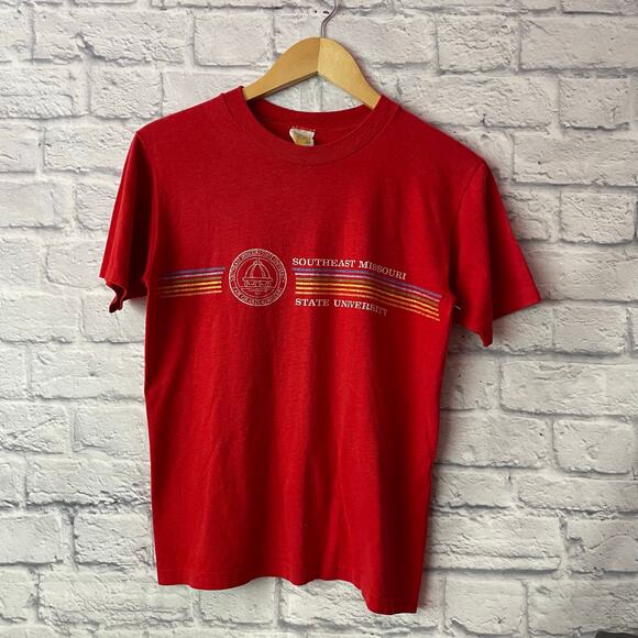 80s Southeast Missouri State University True Vintage T-shirt - Picture 1 of 4